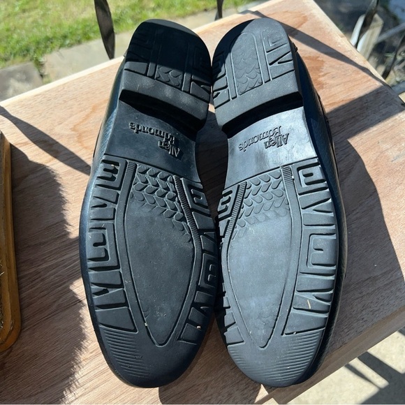 Allen Edmonds Loafers Mens Size 10D Nashua Brown/Black Leather Tassel - Picture 9 of 11